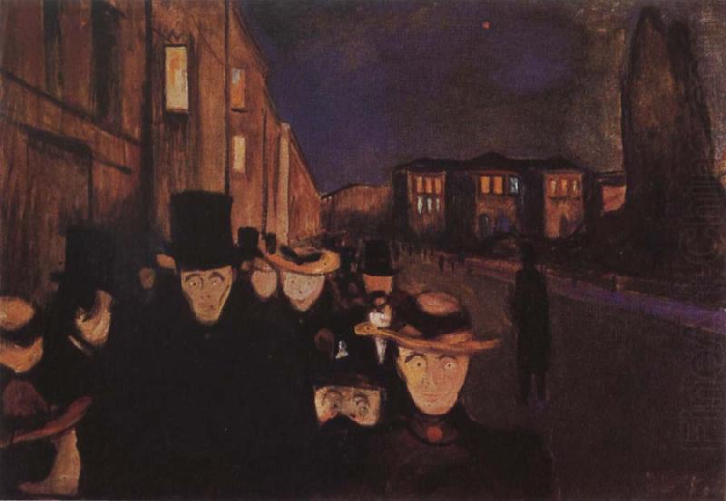 Edvard Munch Night china oil painting image